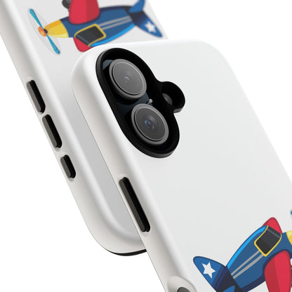 Colorful Airplane Phone Case - Tough and Stylish Protection for Aviation Enthusiasts