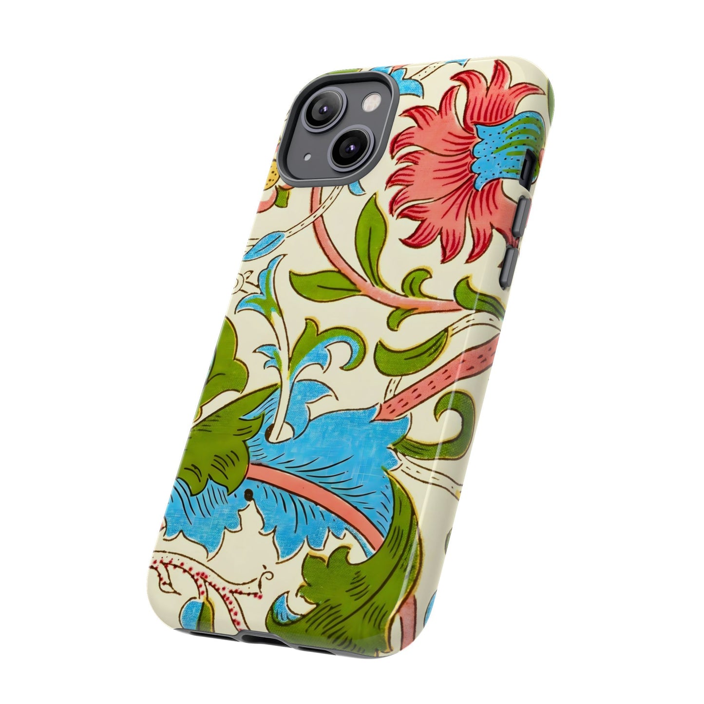 Tough Floral Phone Case - Artistic Smartphone Cover, Floral Print Gift, Protective Case | For Nature Lovers, Stylish Accessory, Phone [...]