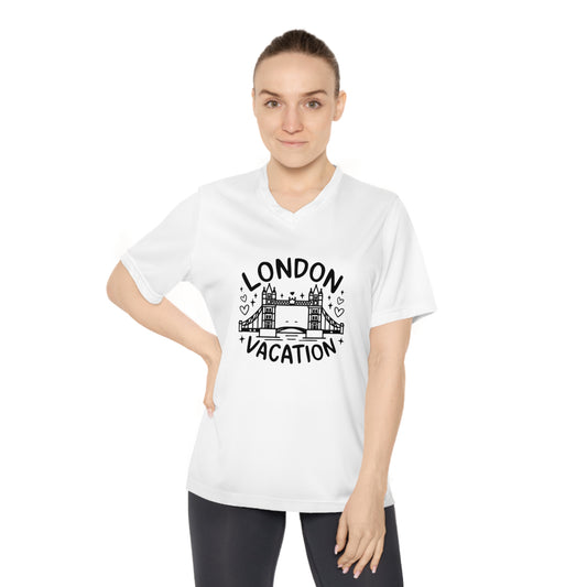 Women V-Neck T-Shirt - London Vacation