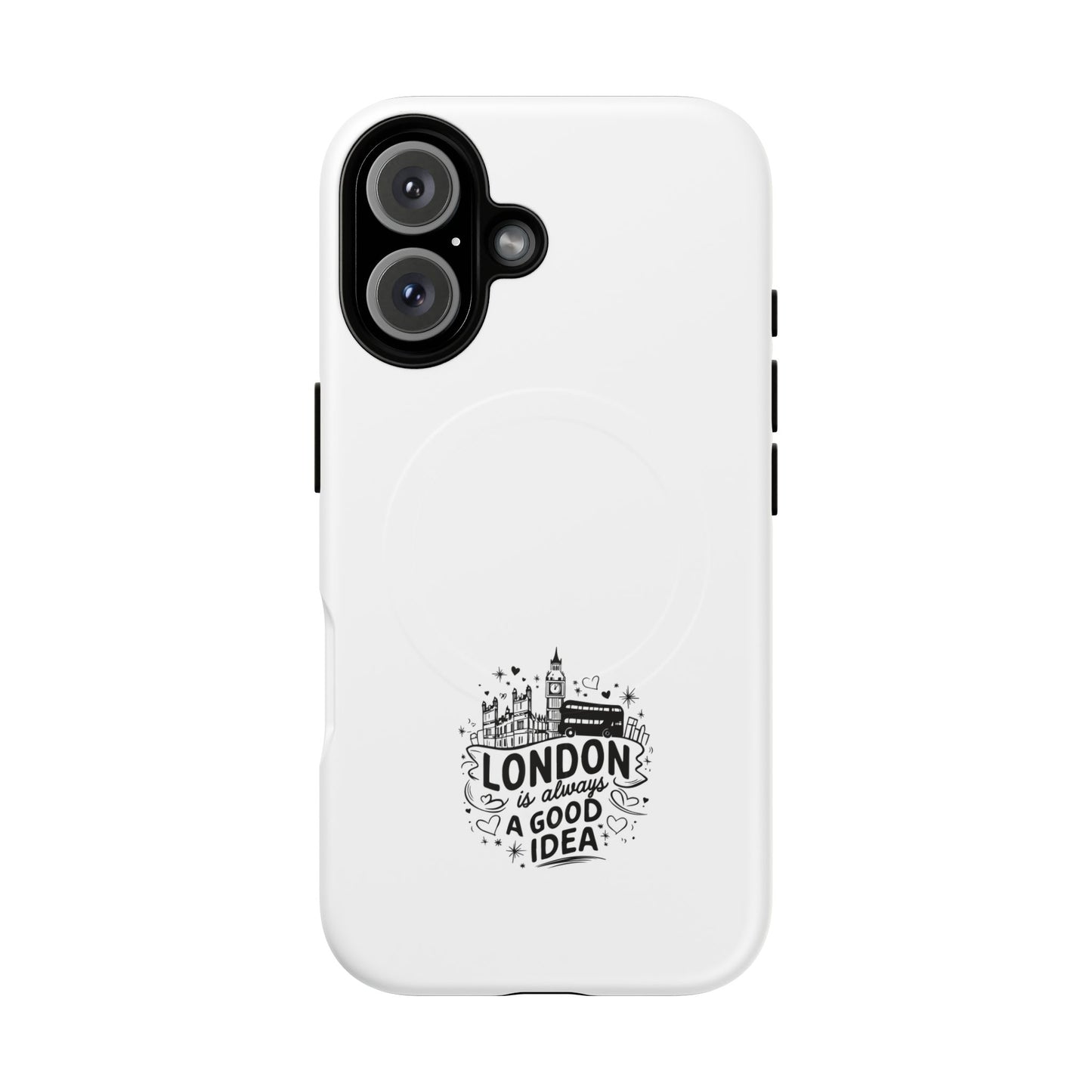 Tough Magnetic Phone Cases - London Is Always A Good Idea, Custom Phone Covers, Travel Gifts, Modern Phone Cases, Durable Cases, [...]
