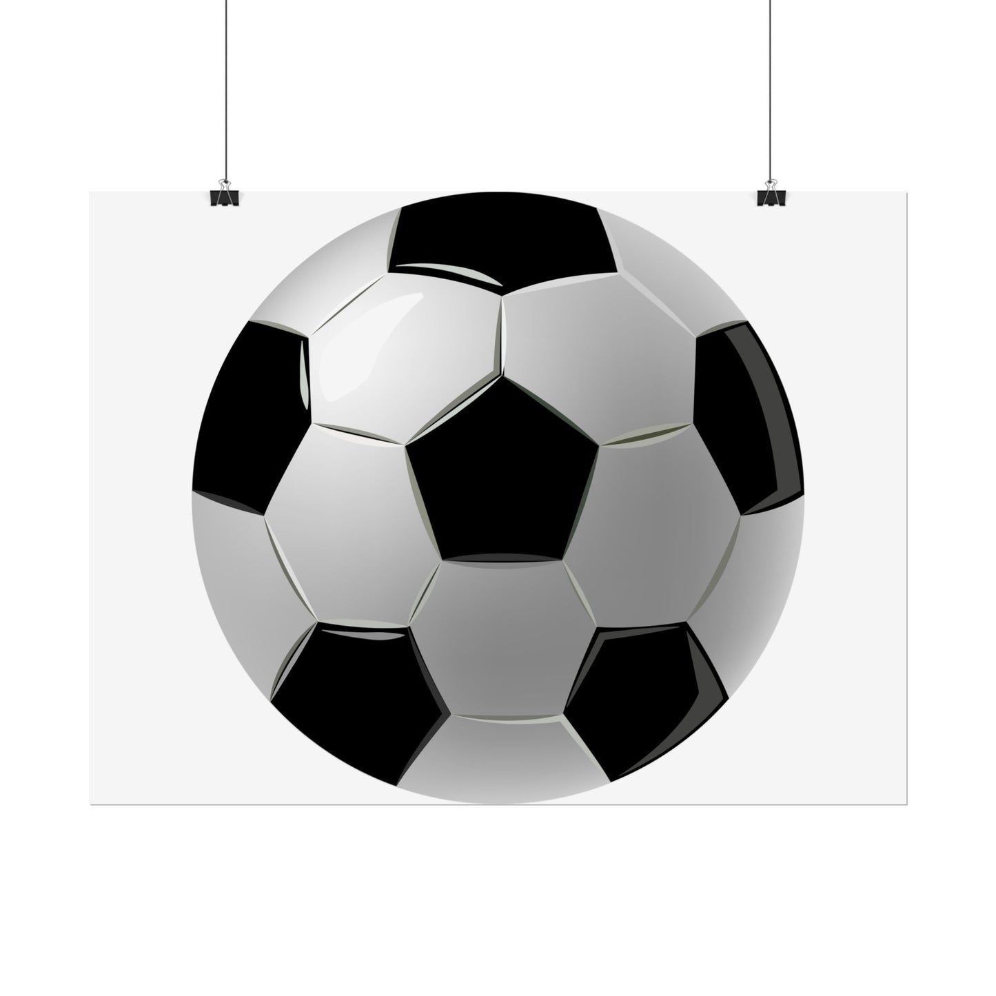 Soccer-Themed Rolled Posters | Perfect for Sports Decor, Game Room, Youth Birthdays, Gifts for Soccer Fans, Wall Art