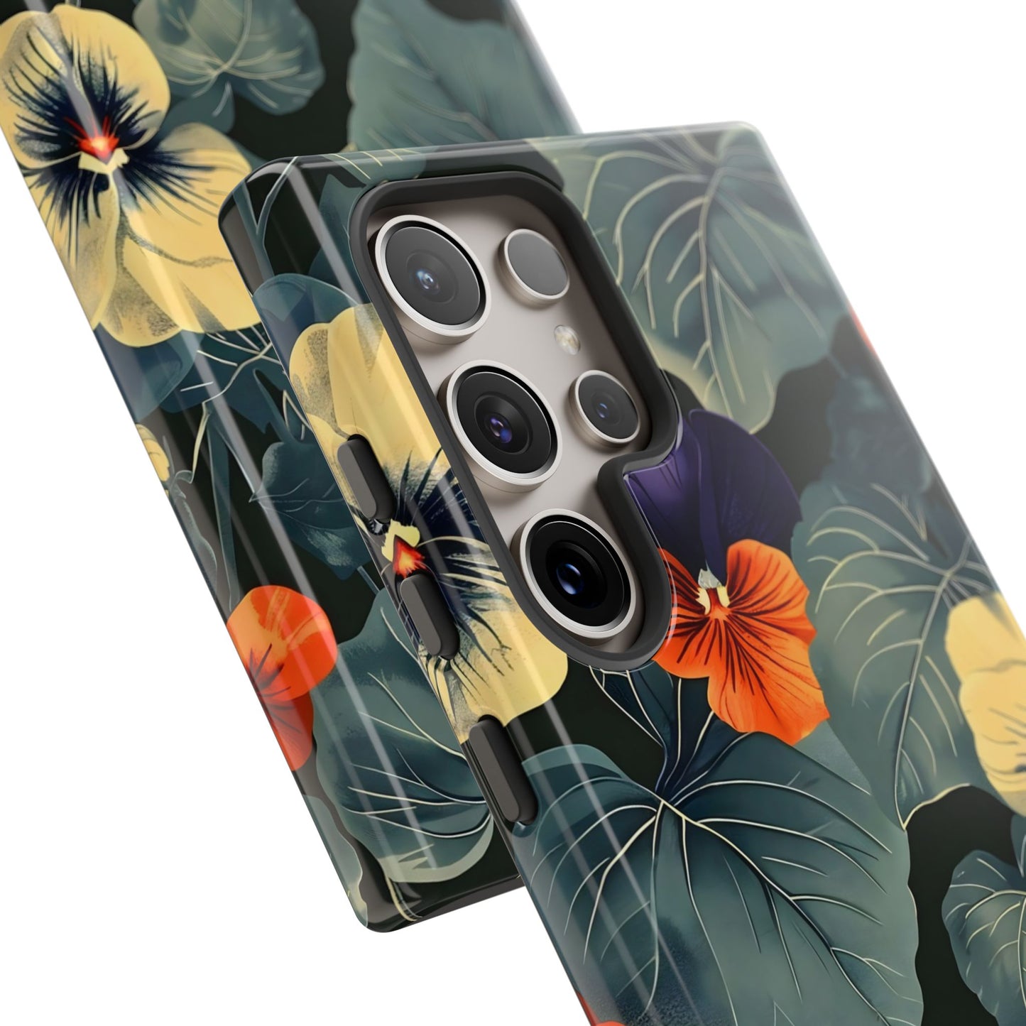 Tough Cases Floral iPhone Case, Tough Phone Cover, Stylish Floral Design, Gift for Her, Summer Vibe, Durable Protective Case