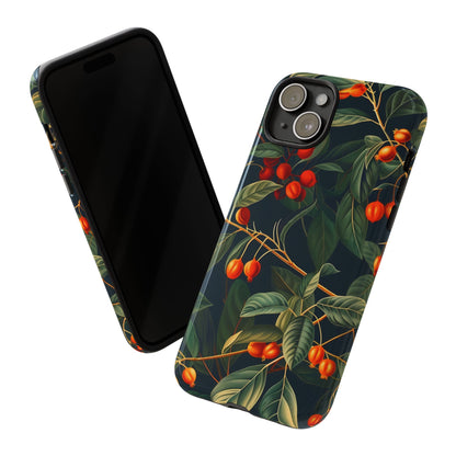 Tough Cases, Floral Phone Case, Nature-Inspired Tech, Unique Gift, Phone Accessory, Botanical Design, Fall Vibes