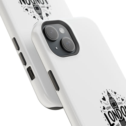 London Love Magnetic Tough Case - Stylish iPhone Protection