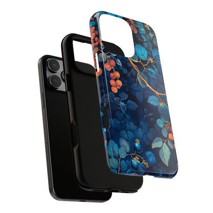 Artistic Phone Case with Floral Design, Tough Cases for iPhone, Nature-Inspired Accessory, Unique Gift for Her, Protective Cover