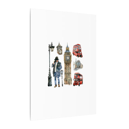 Canvas Art Print, London Skyline, Home Decor, Wall Art, Gift Idea, Travel Memories, Modern Wall Art