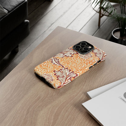 Stylish Phone Case, Tough Cases with Floral Design, Protective Cover, Gift for Her, Cute Phone Accessory