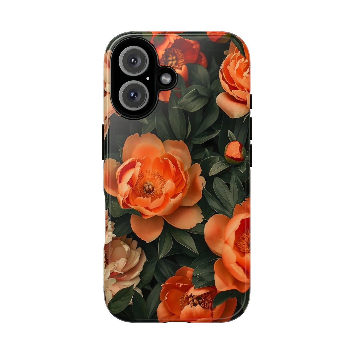 Stylish Floral Phone Case, Tough Cases, Floral Phone Cover, Gift for Her, Spring Accessories, Mother's Day, Phone Protection