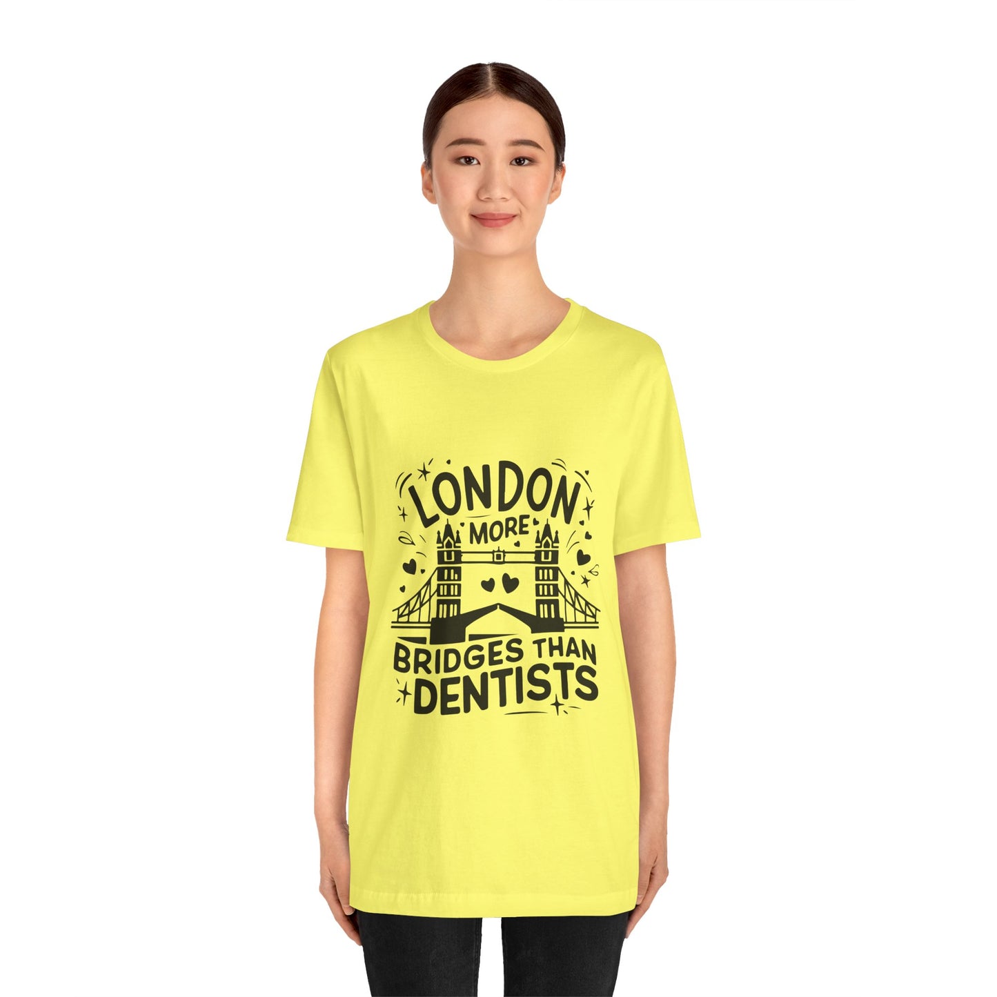 Unisex Jersey Short Sleeve Tee - London is having more Bridges
