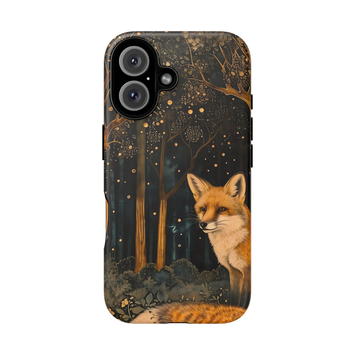 Fox Forest Phone Case, Cool Tough Case for Animal Lovers, Nature Themed Accessory, Unique Gifts for Her, Wildlife Protection