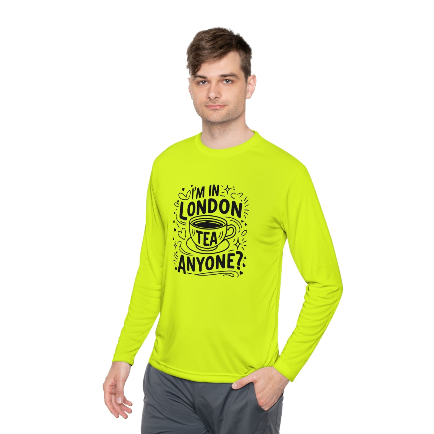Unisex Lightweight Long Sleeve Tee - London's Nostalgic Tea