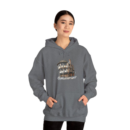Unisex Heavy Blend™ Hooded Sweatshirt - Where Friends Gather - The Cozy British Pub