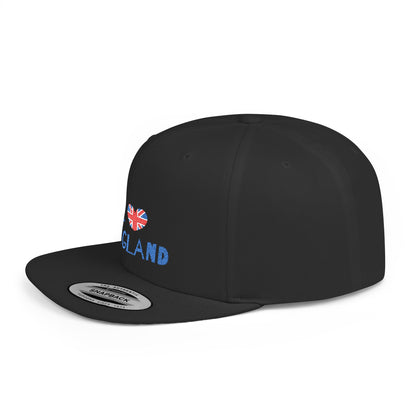 I love England - Flat Bill Snapback