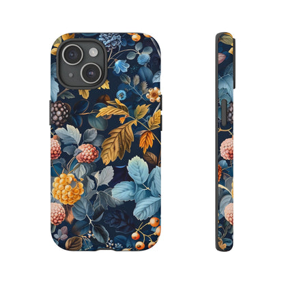 Floral iPhone Case, Tough Phone Cover, Nature-inspired Accessory, Gift for Her, Trendy Protection Case