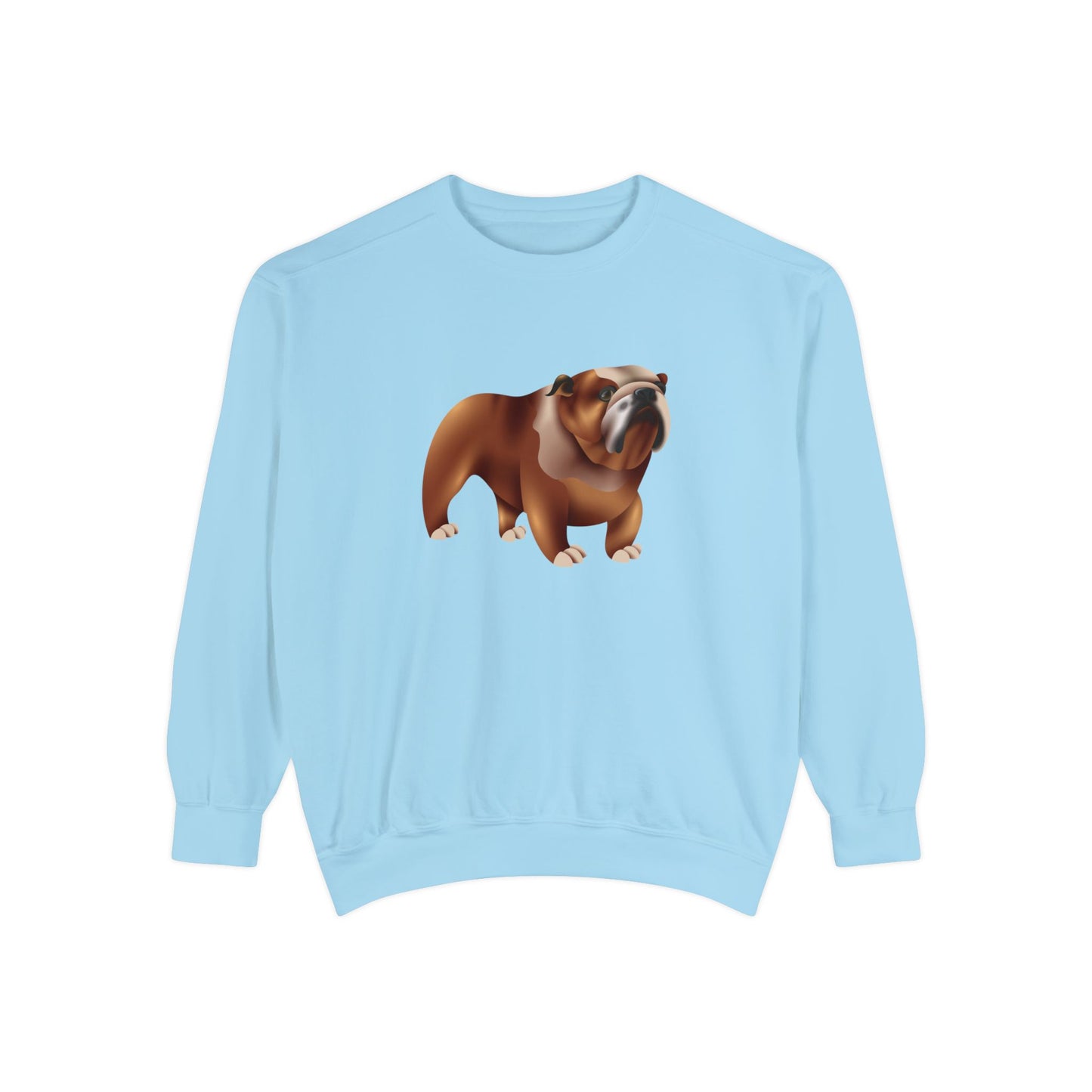 Unisex Garment-Dyed Sweatshirt All Day Wear - British Dog