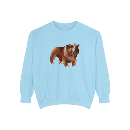 Unisex Garment-Dyed Sweatshirt All Day Wear - British Dog