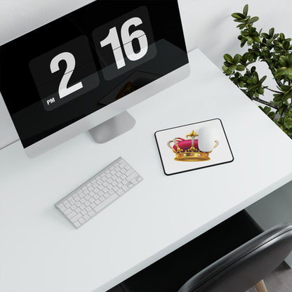 Royal Crown Gaming Mouse Pad, Non-Slip Mouse Mat, Computer Accessories for Gamers, Unique Gamer Gift, Desk Decor