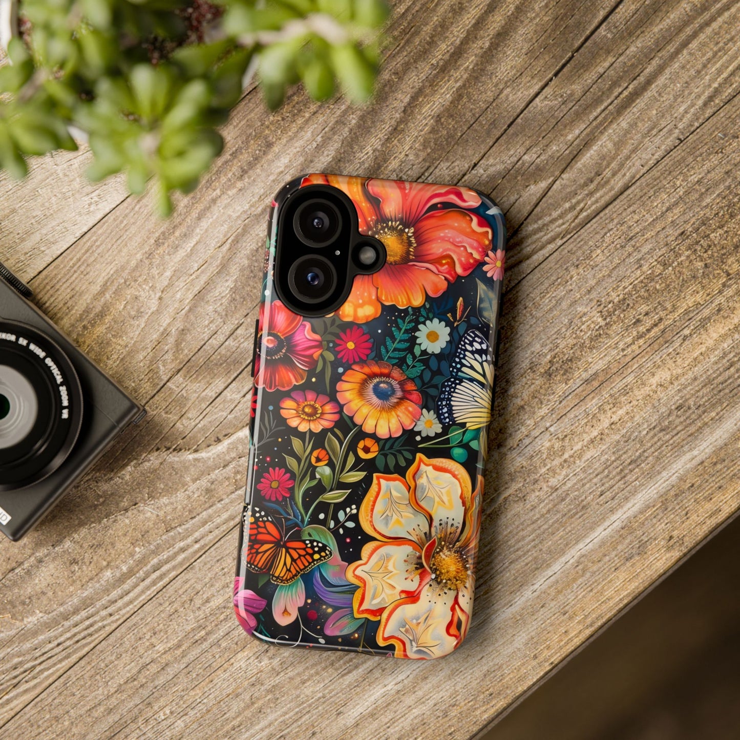 Vibrant Floral Phone Case, Tough Cases for Nature Lovers, Eye-Catching Flower Design, Unique Gift, Eco-Friendly Accessories, Birthday [...]