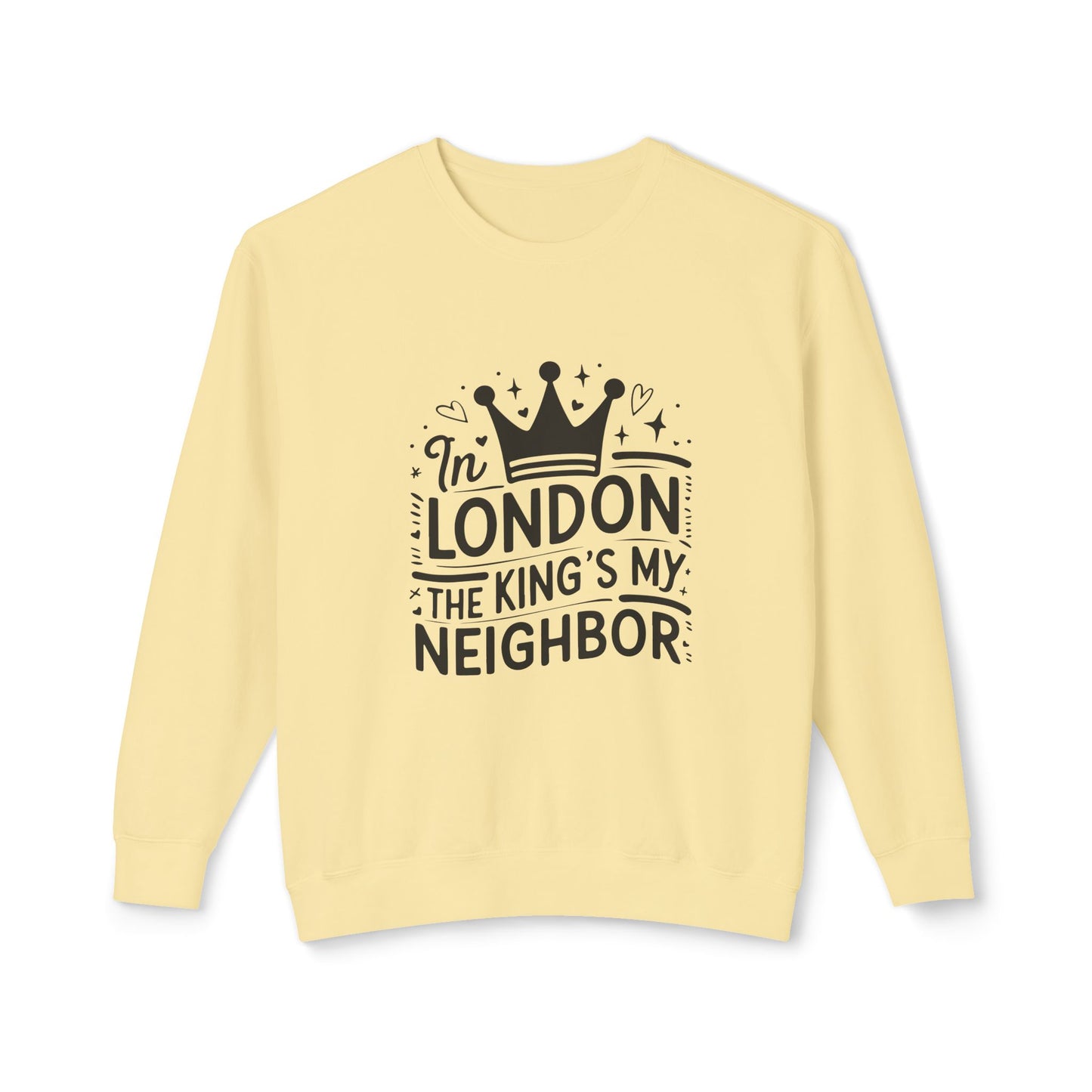 Unisex Lightweight Crewneck Sweatshirt - King's Neighbour in London