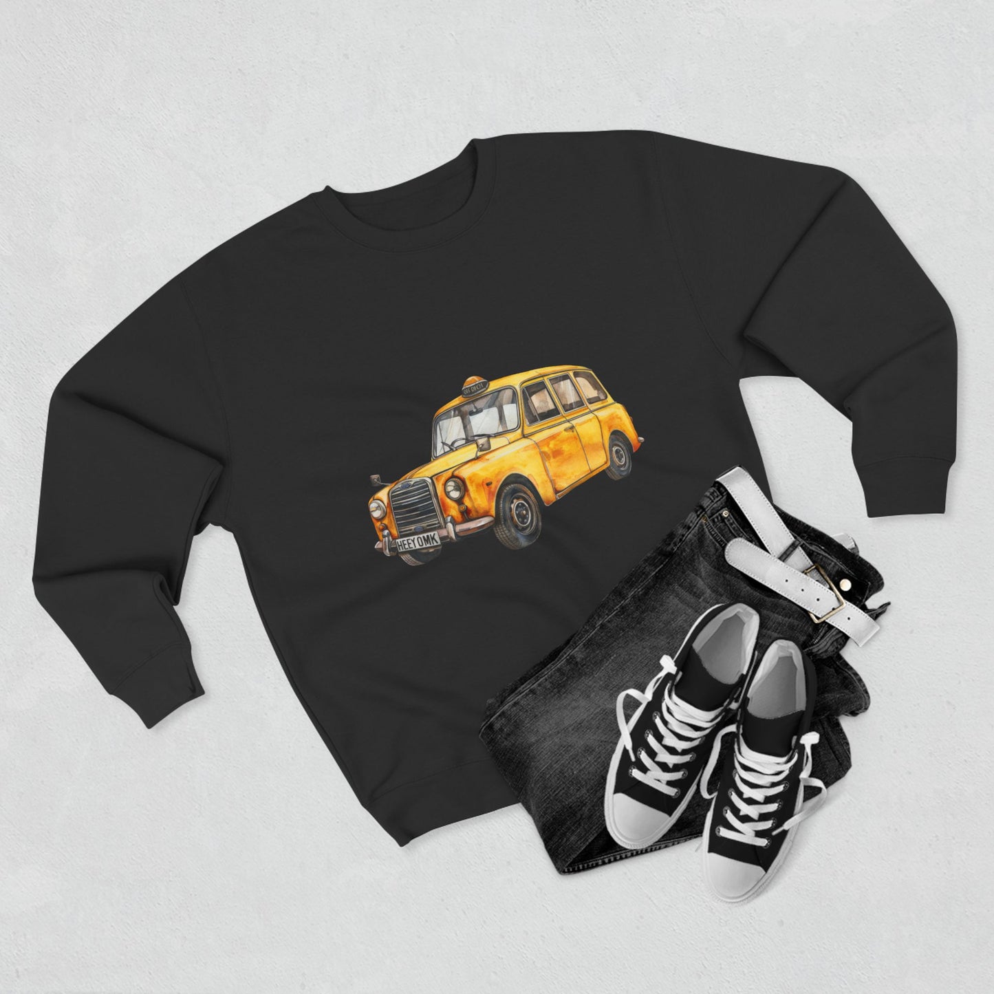 Unisex Crewneck Sweatshirt - Classy Vintage Car