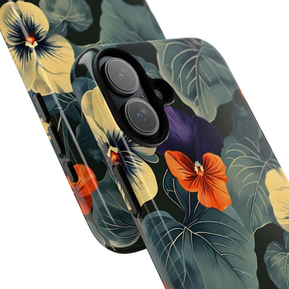 Tough Cases Floral iPhone Case, Tough Phone Cover, Stylish Floral Design, Gift for Her, Summer Vibe, Durable Protective Case