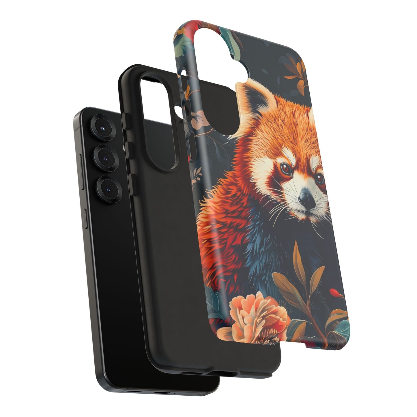 Cute Red Panda Phone Case, Wildlife Lover Gift, Tough Cases for iPhone, Nature-Themed Phone Cover, Animal Art Shell, Cute Tech Accessories