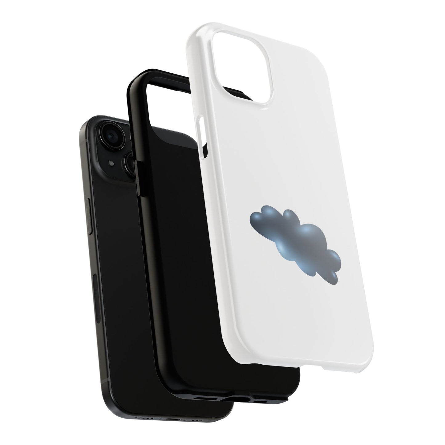 Cloudy Tough Phone Cases | Durable Phone Covers, Cloud Design, Stylish Tech Accessories, Perfect Gift for All Occasions, Protective Cases