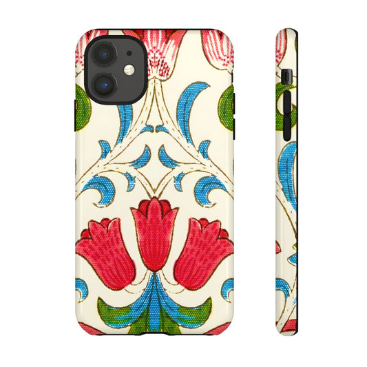 Floral Phone Case - Tough Cases | Stylish Protection, Gift for Her, Boho Phone Cover, Spring Accessory, Cute Tech