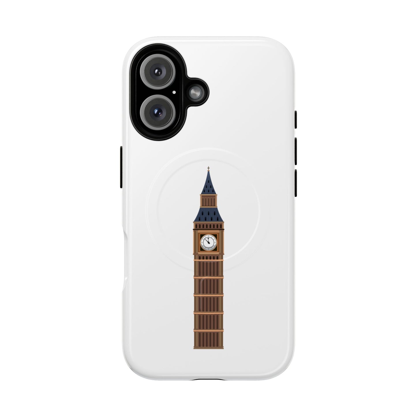 Tough Magnetic Phone Cases with Iconic Big Ben Design, Phone Protector, Unique Gift, London Souvenir, Magnetic Case for Phones