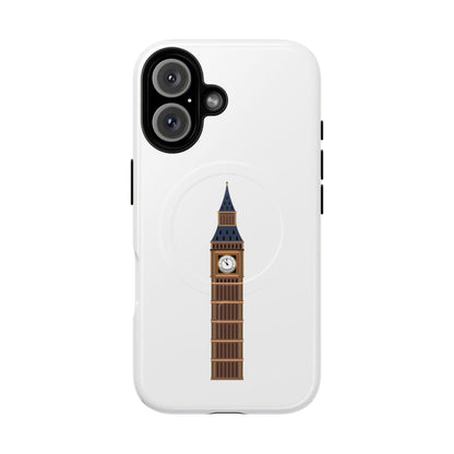 Tough Magnetic Phone Cases with Iconic Big Ben Design, Phone Protector, Unique Gift, London Souvenir, Magnetic Case for Phones