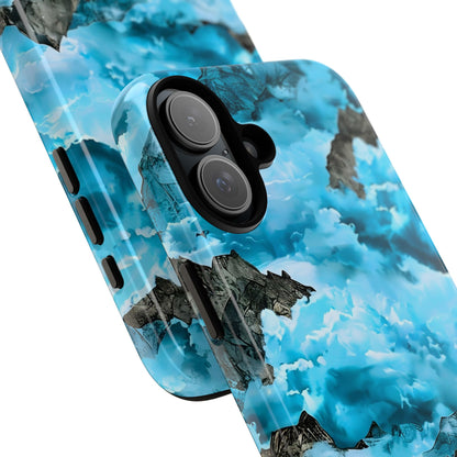 Mountain Wave Phone Case - Adventure Gear, Outdoor Gifts, Stylish Cases, Trendy Accessories, Nature Lovers