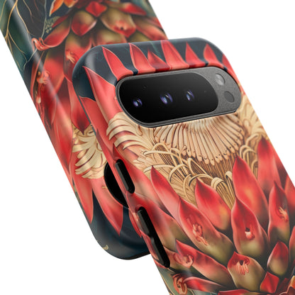 Tough Cases: Vibrant Floral Phone Case, Tough Phone Covers, Floral Art Cases, Nature Design Accessories, Gift for Nature Lovers