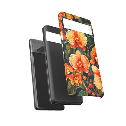 Floral Phone Case - Tough Cases, Protective Cover, Gift for Her, Smartphone Accessory, Floral Design, Nature-Inspired