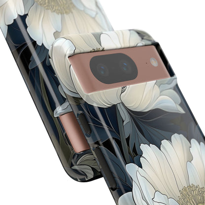 Elegant Floral Phone Case, Floral iPhone Cover, Flower Art Phone Case, Eco-Friendly Mobile Protection, Tough & Stylish Phone Case